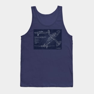 Blueprint IL2 Sturmovik Tank Top